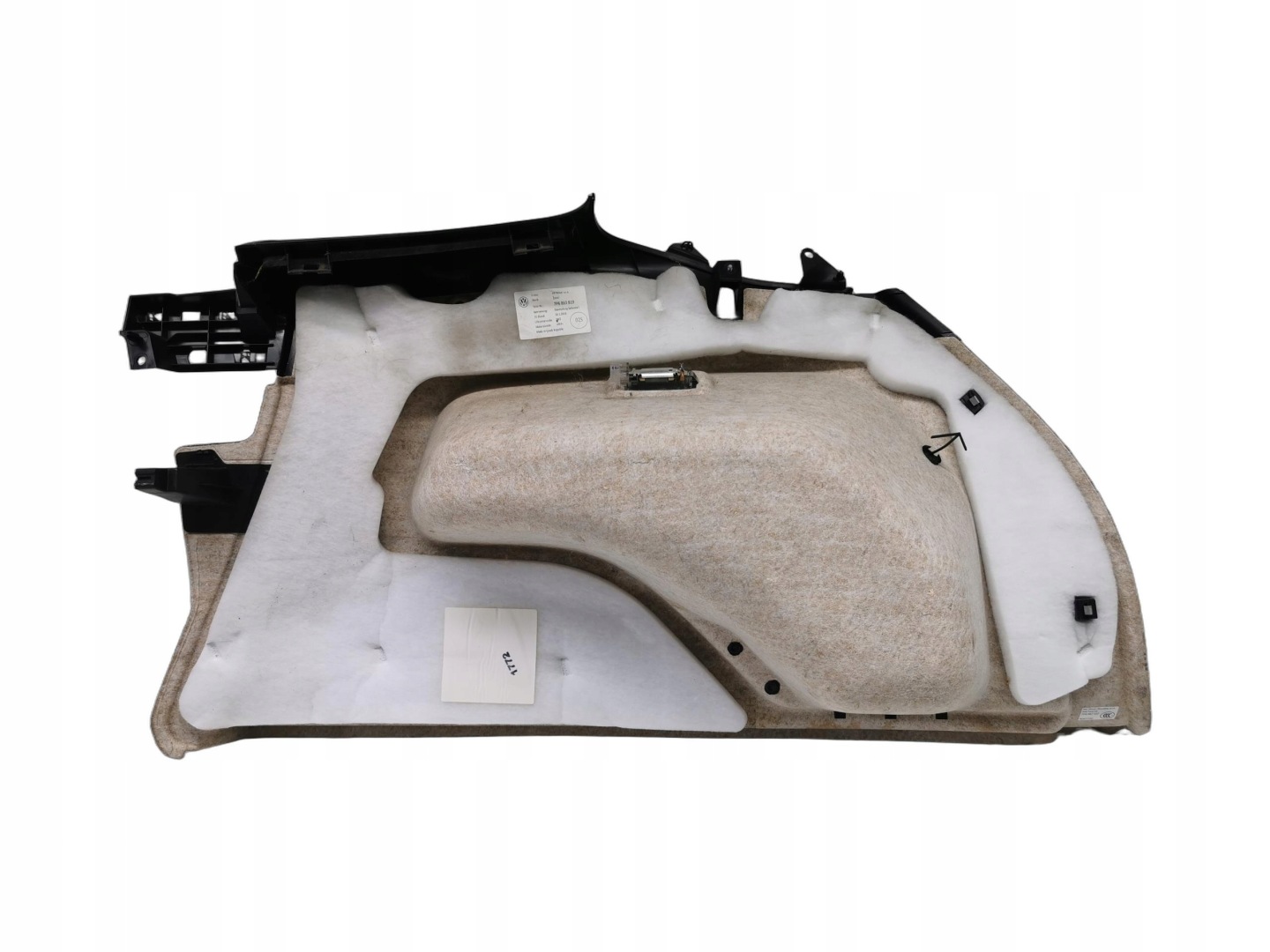upholstery boot left rear part VW TOUAREG II 7P 7P6863819
