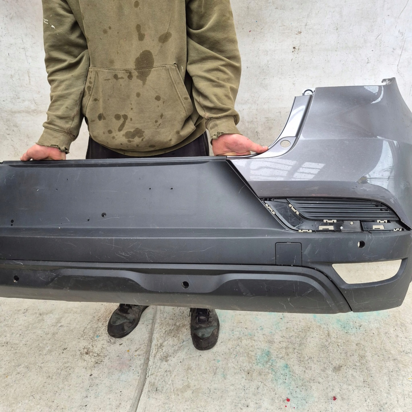 RENAULT CAPTUR II 2 19-> bumper rear part rear PDC