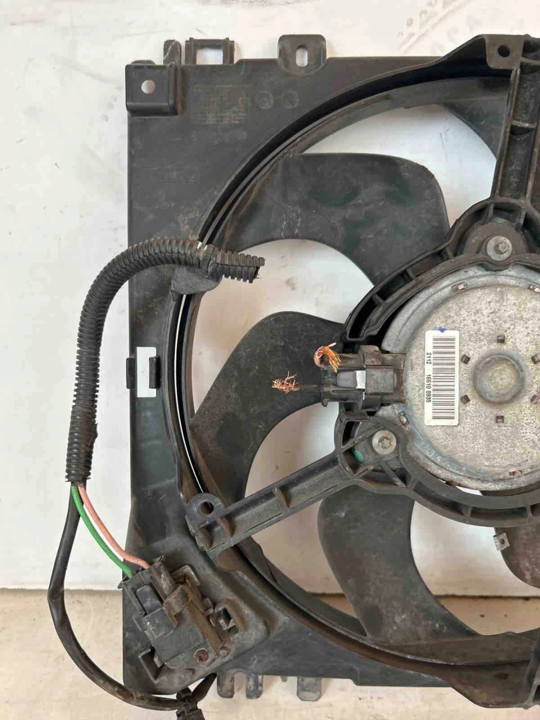 obal ventylátora ventilátor Renault Clio III Modus