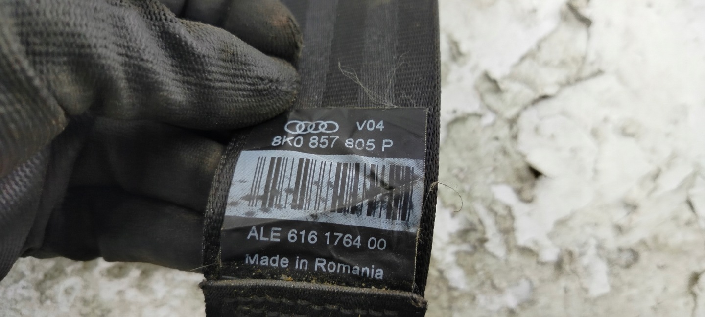 AUDI A4 B8 Gurten Sicherheits rechts links heck 8K0857805P