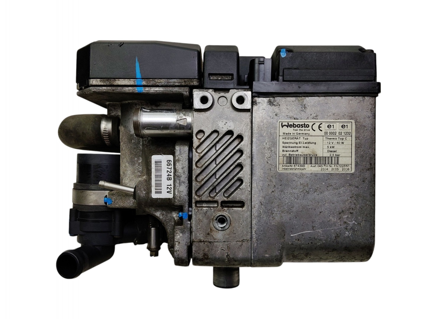 WEBASTO webasto THERMO TOP Z/C 12V 40 W 5kW 6900120