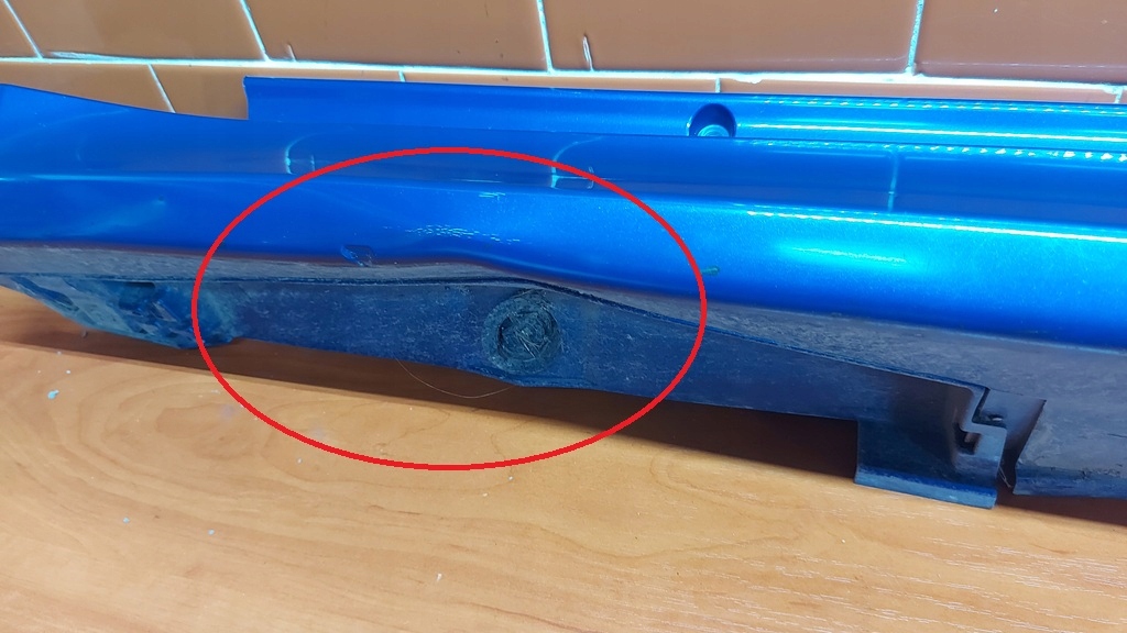 threshold moulding cap threshold left left TOYOTA YARIS IV 20