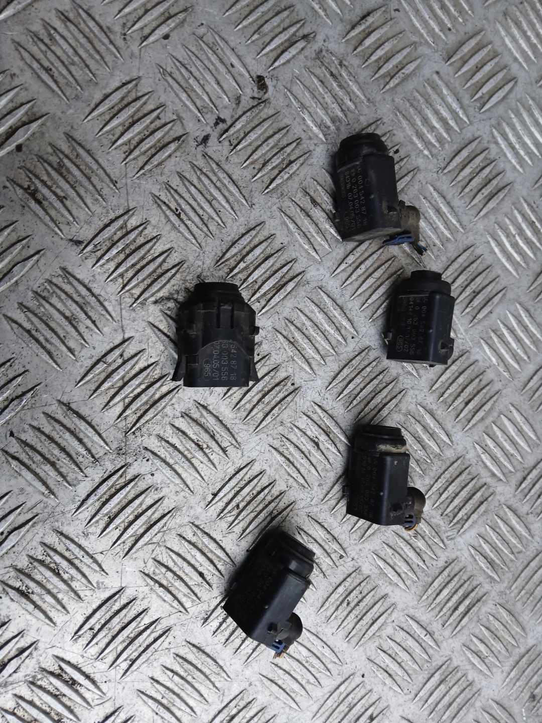MERCEDES W211 Sensor PDC Parken heck 0045428718