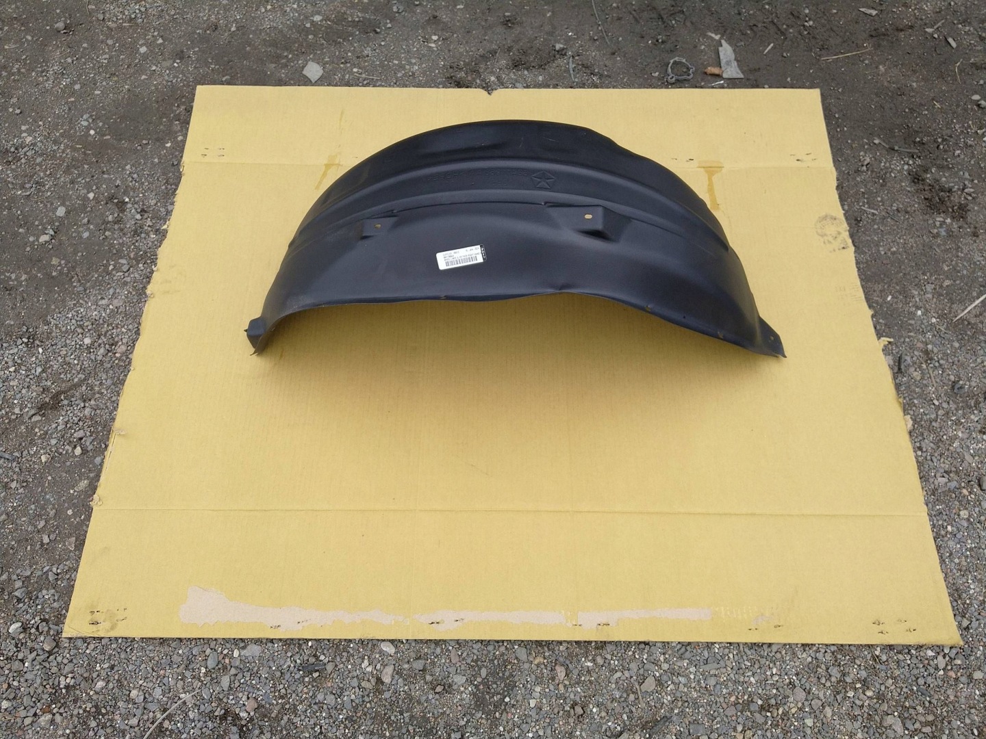 mudguard cover rear part rear right side right JEEP WRANGLER JL 2018