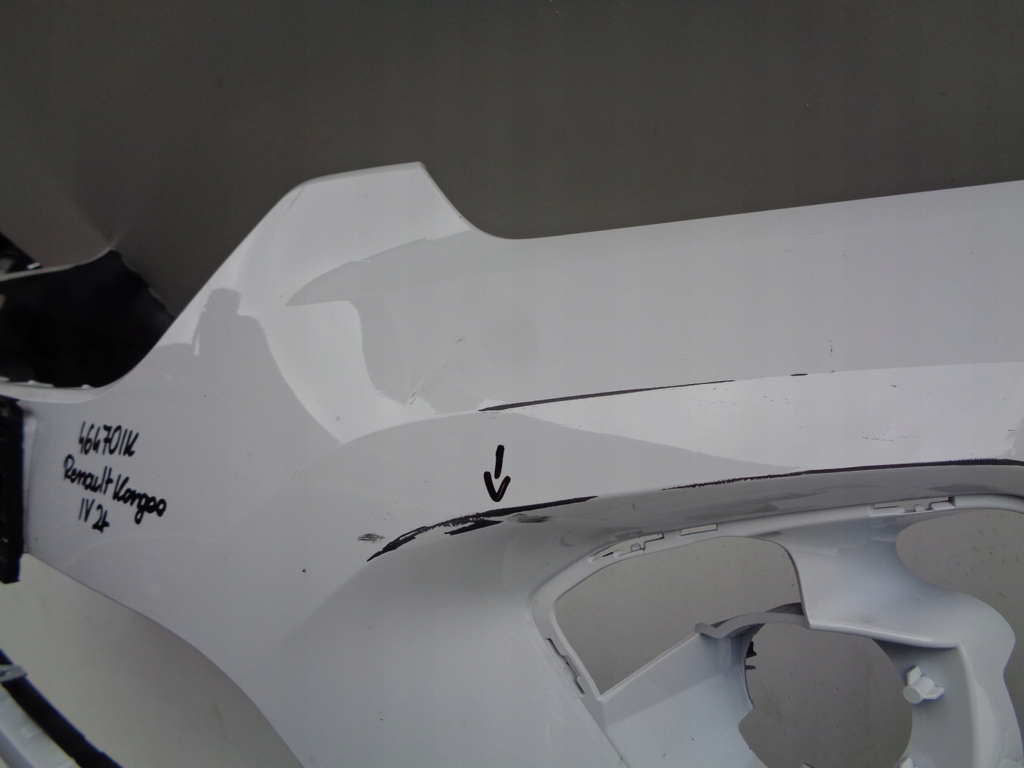front bumper RENAULT KANGOO IV 21- NR 46470