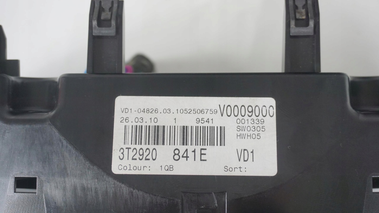 dials display dials SKODA SUPERB 2 II 1.6 TDI 3T2920841E EUROPA EU