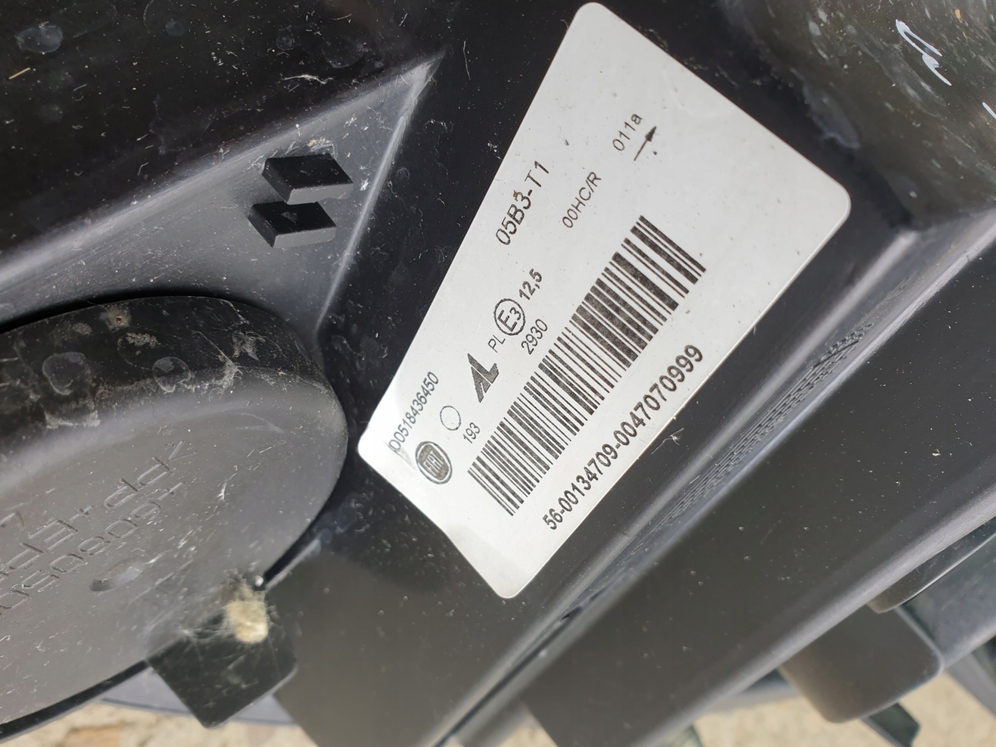 light front FIAT PANDA III 3 2012- 00518436450 00518436440