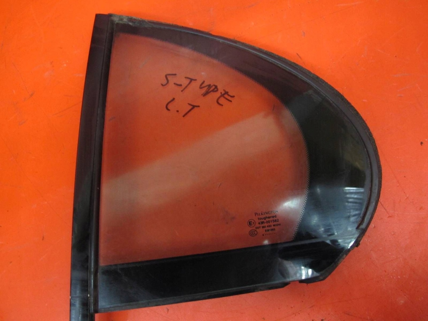 JAGUAR S-TYPE X200 window door left rear part rear MALA 2004 ROK
