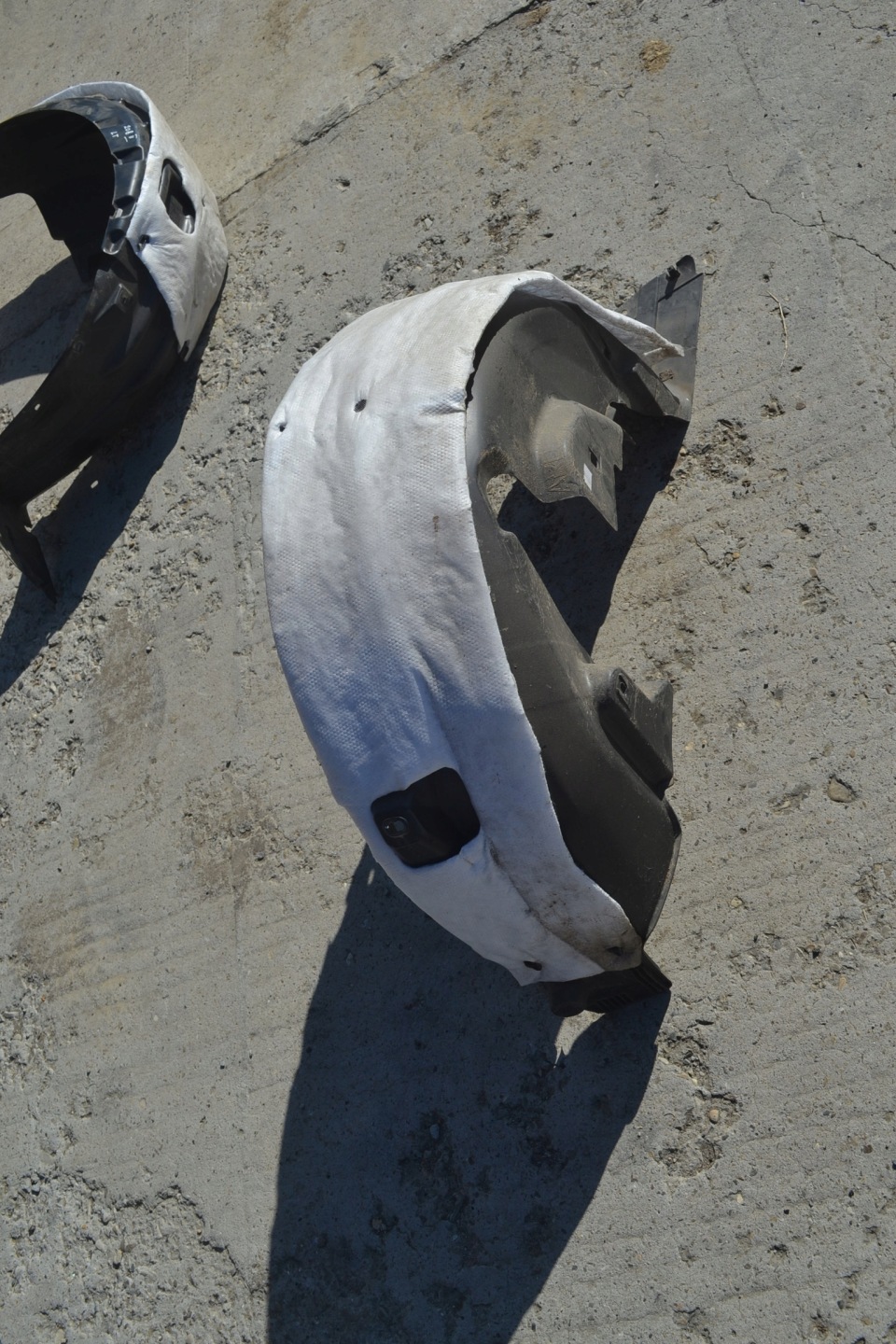 mudguard right rear part rear. tylnie Peugeot 208 II