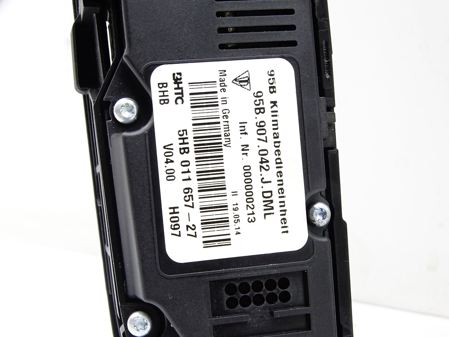 PANEL Schalter Achsträgers klimaanlage PORSCHE MACAN 95B 95B907040K