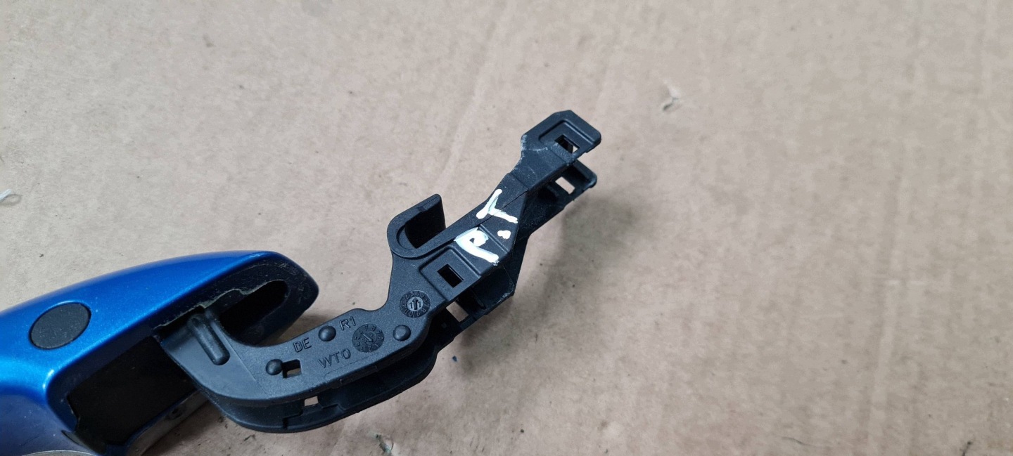 A6 C7 4G handle door right right front rear part CHROM 4H0837206A