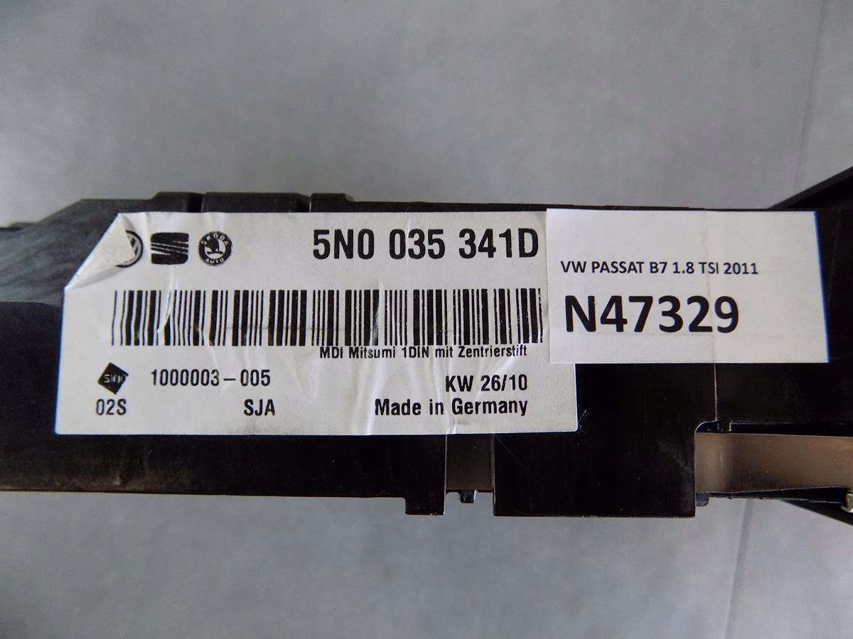 VW PASSAT B7 INTERFEJS MEDIA-IN 5N0035341D