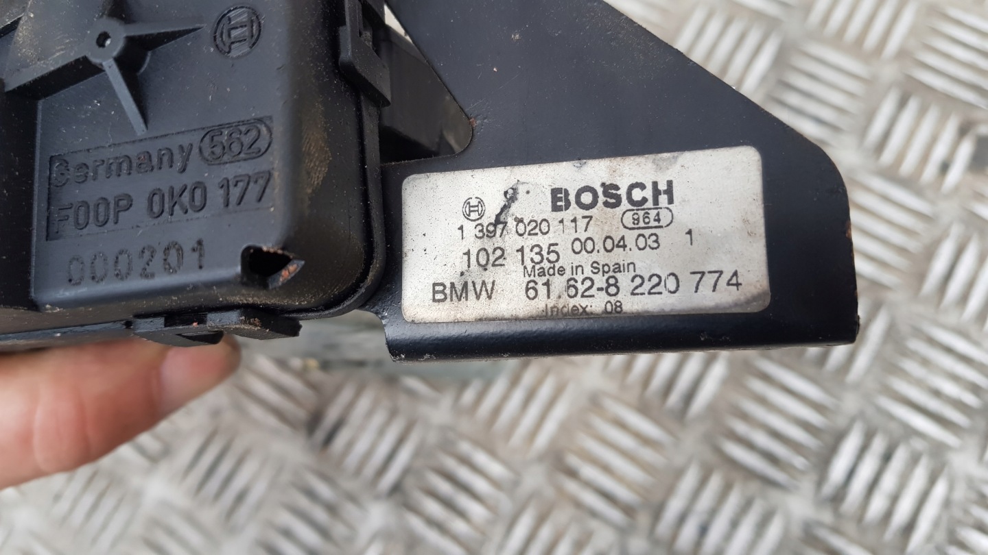 BMW E46 motor ablaktörlők far KOMBI