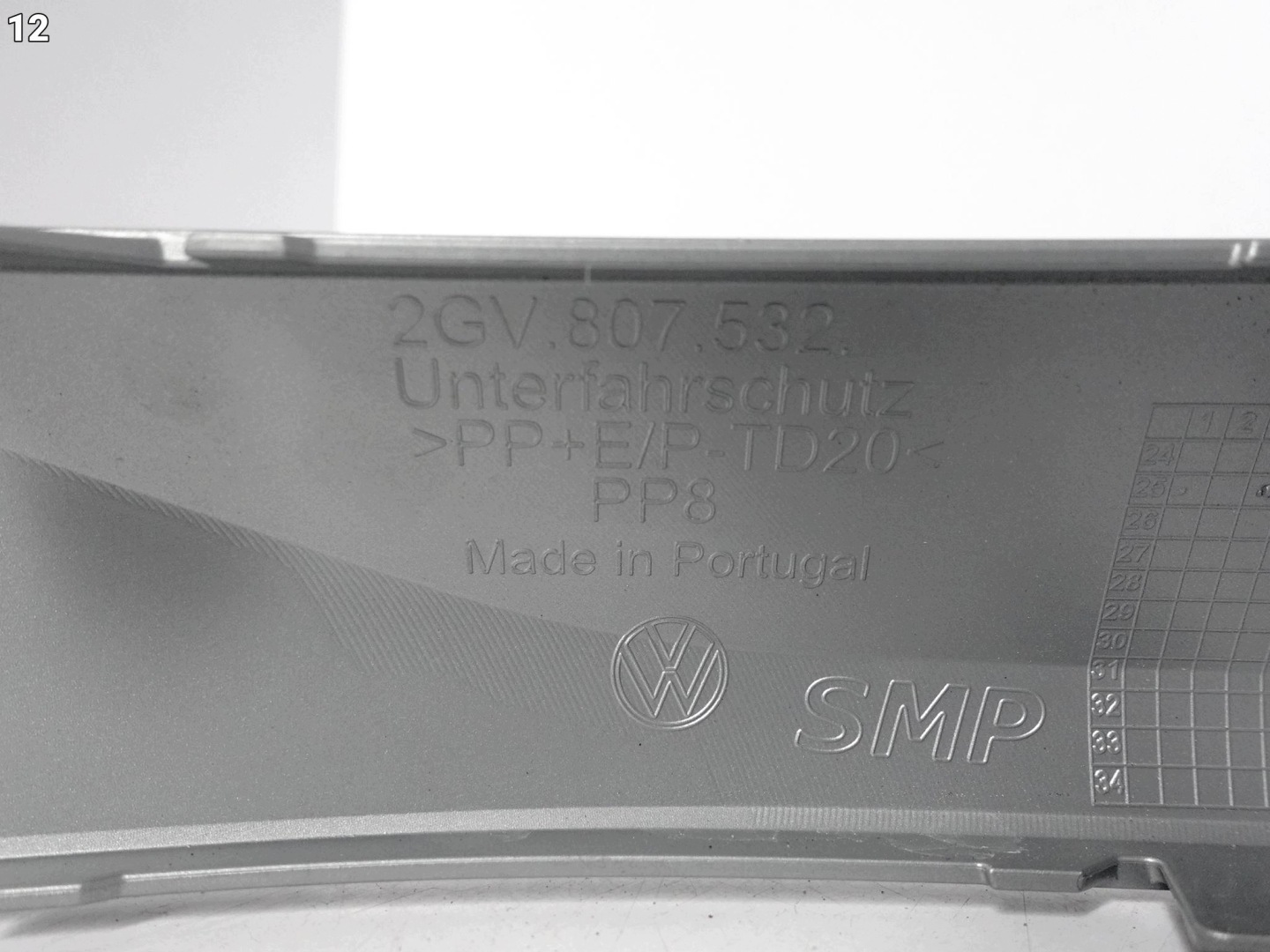 VW T-ROC II 2 2GV 25- SPOILER moulding cover W bumper front