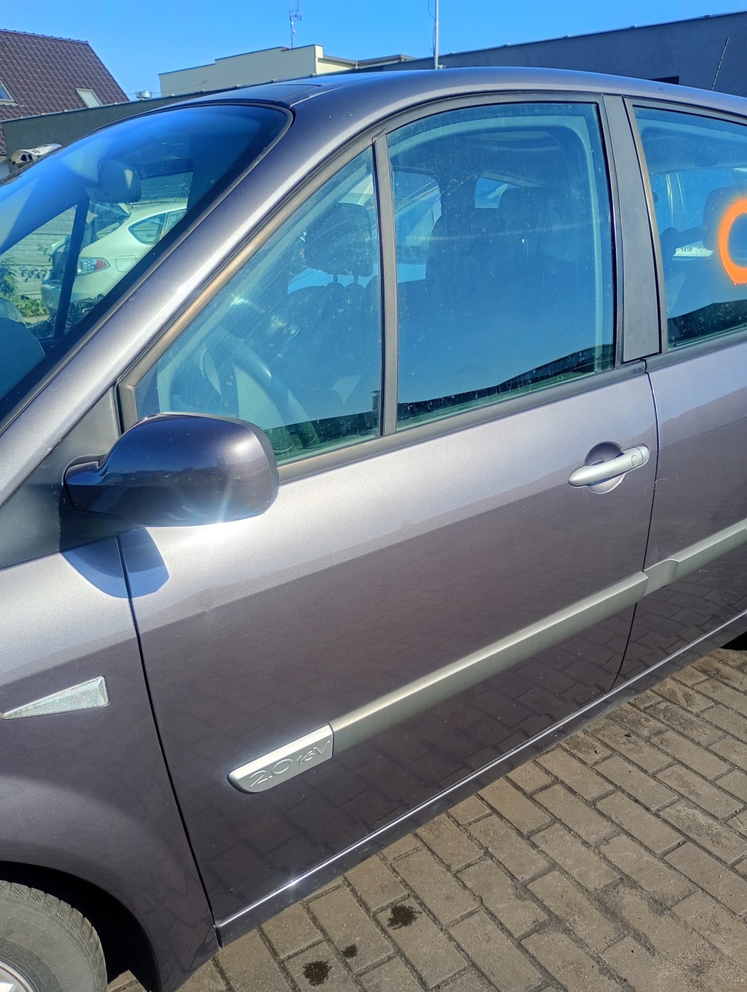 door left front front Renault Scenic 2 II 03-09 kod lakieru TEC68