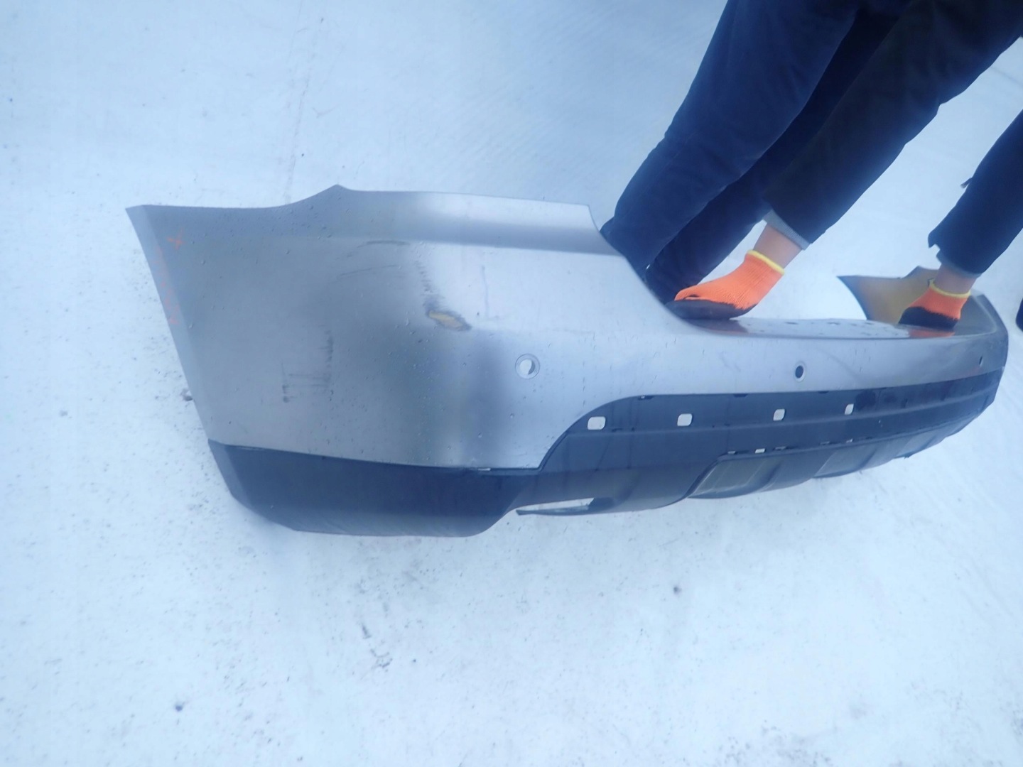 MERCEDES ML W164 05-08 bumper rear part rear PDC