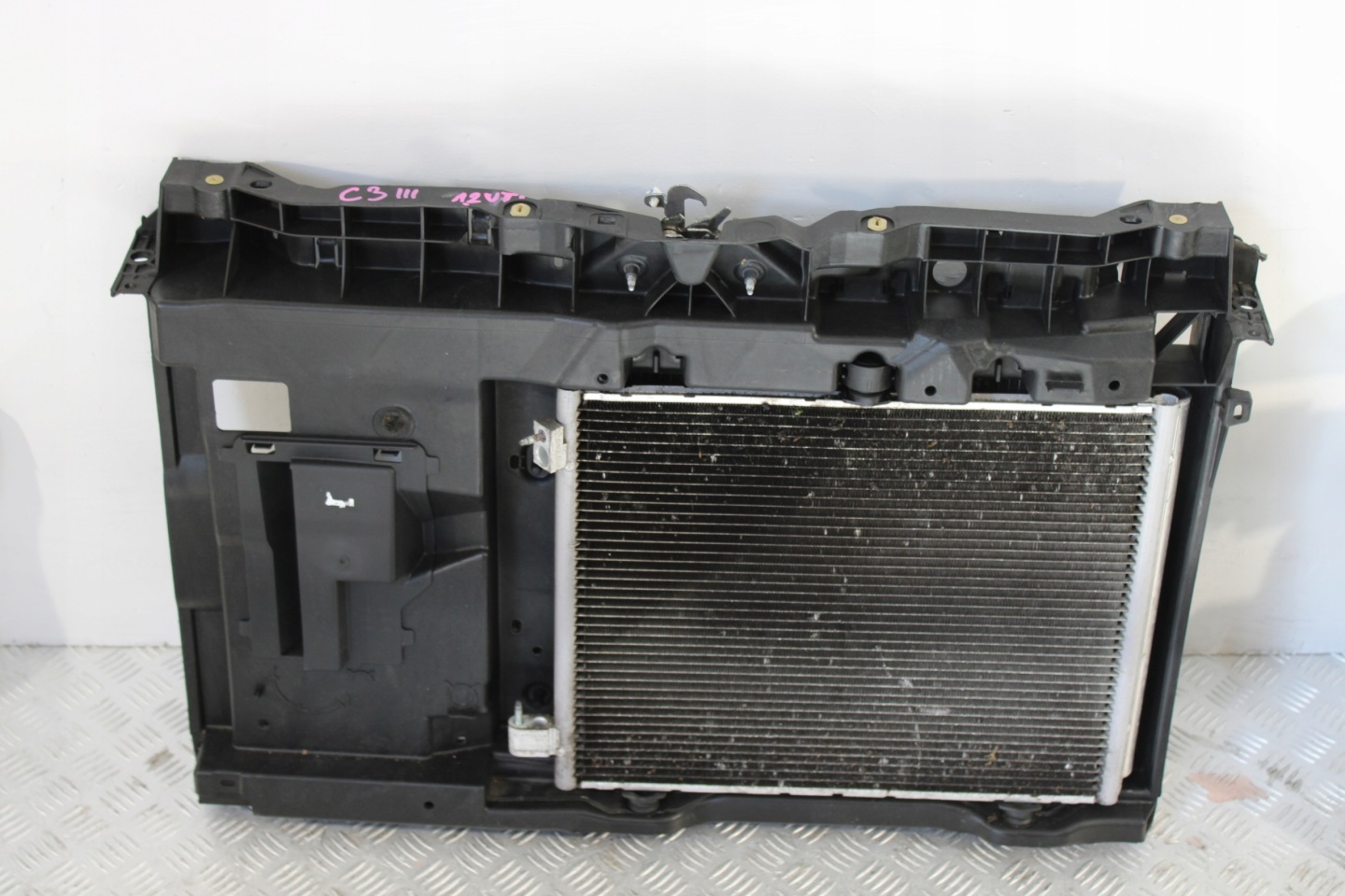 support panel for radiators front pillar radiator CITROEN C3 III 3 1,2 VTI