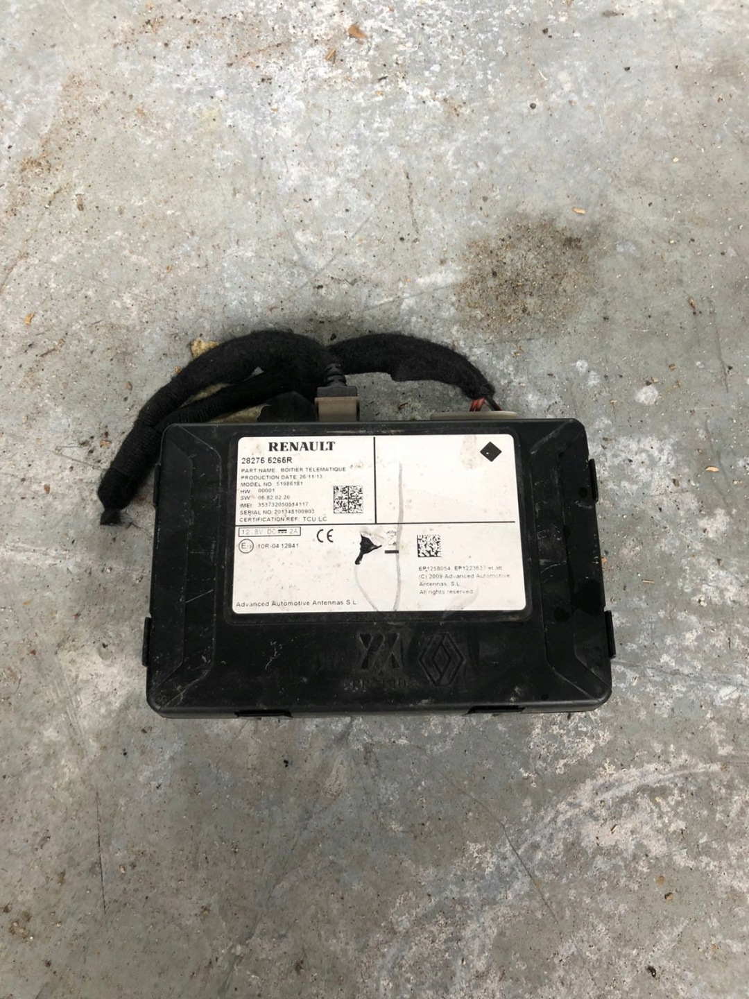 module USB CLIO IV CAPTUR 282755265R