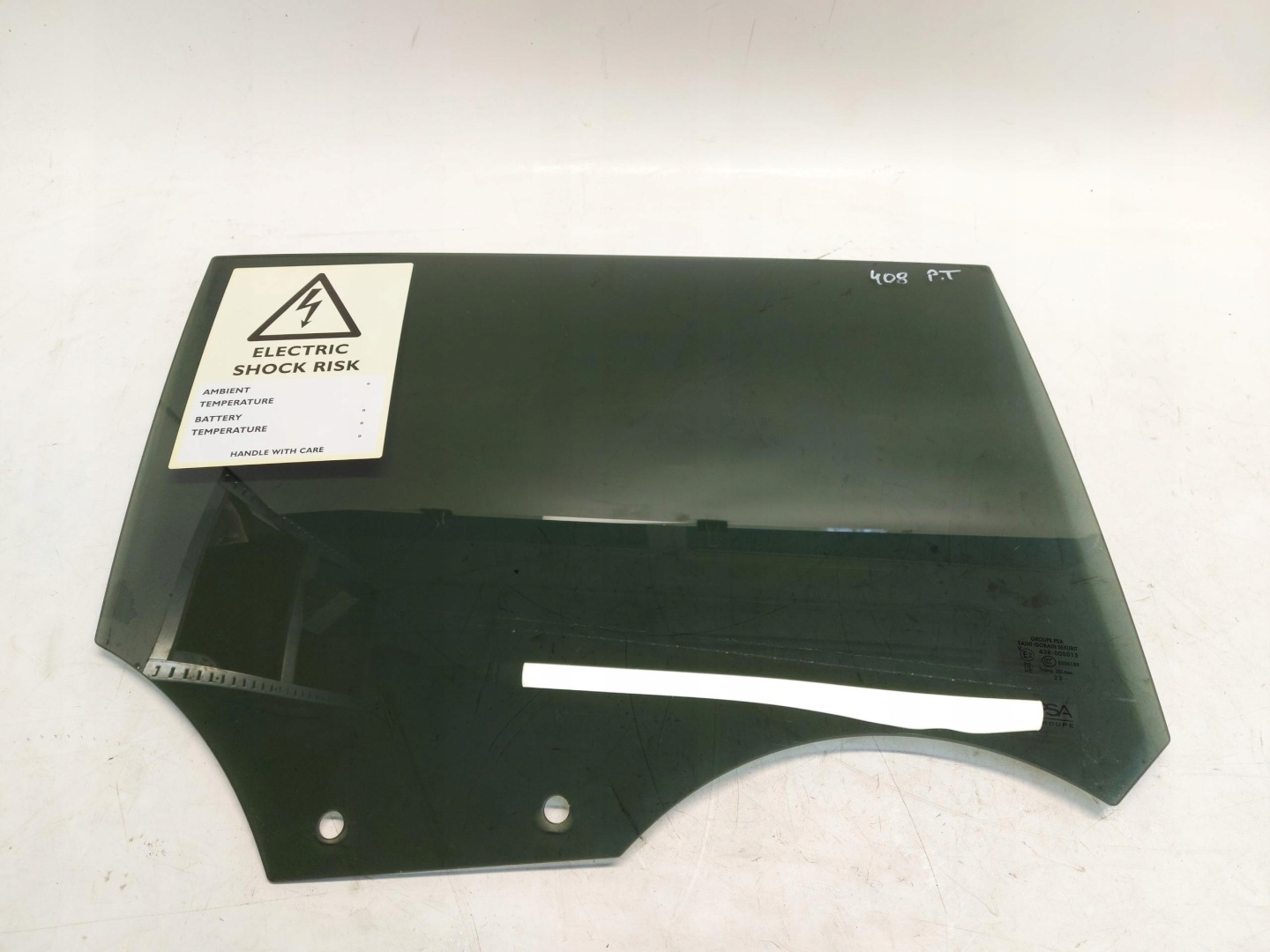 Peugeot 408 GT P54 window door right rear part window