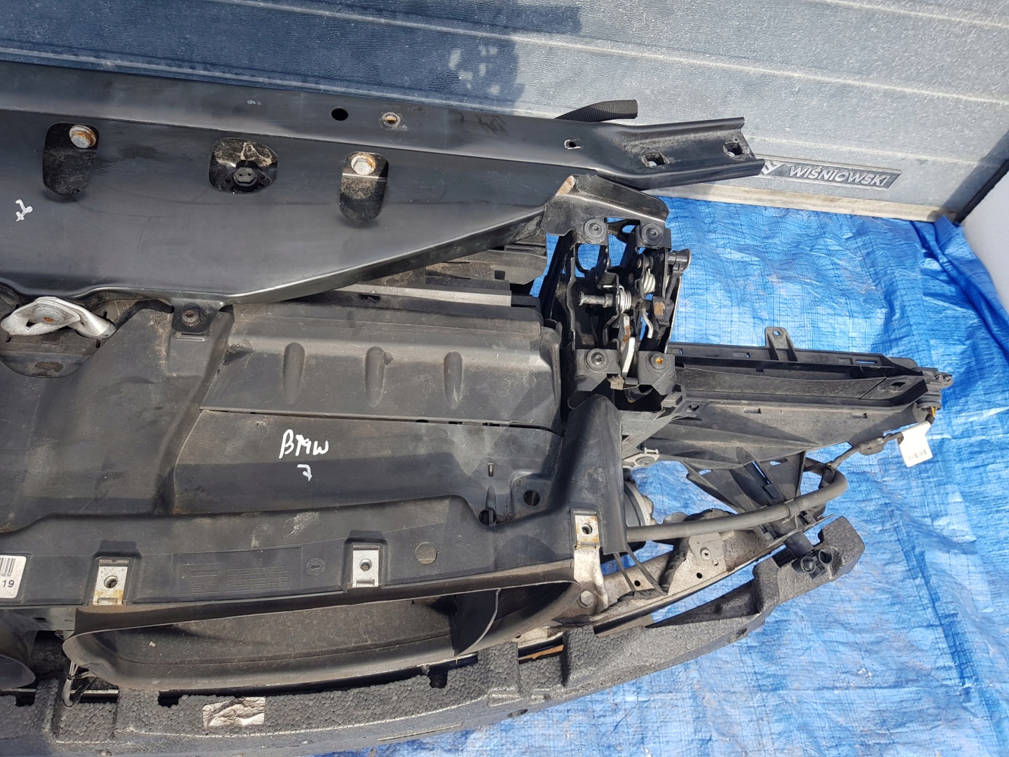complete support panel for radiators radiator BMW 7 F01 3.0 D