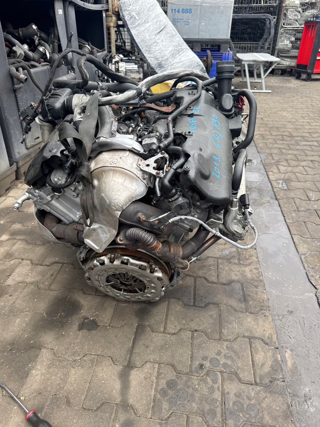 engine complete MERCEDES SPRINTER 906 3,0 CDI 2019R 230TYS KM 642890