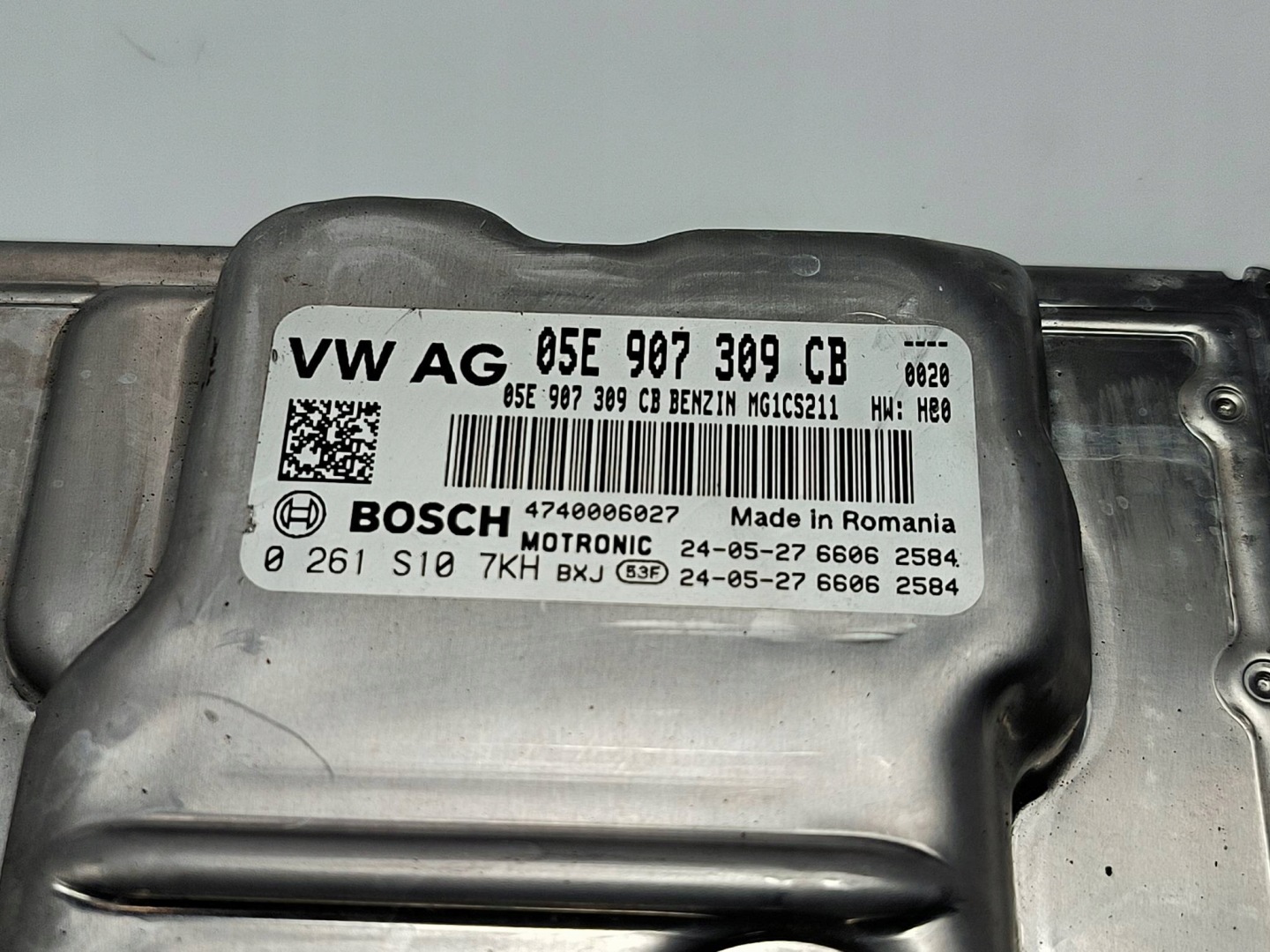 computer 05E907309CB MG1CS211 VOLKSWAGEN TAIGO