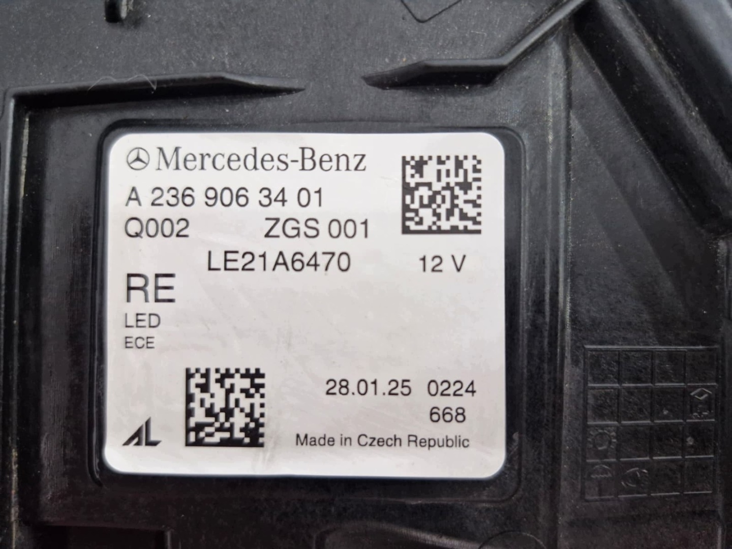 light right Mercedes CLE W236 FULL LED Digital Light original