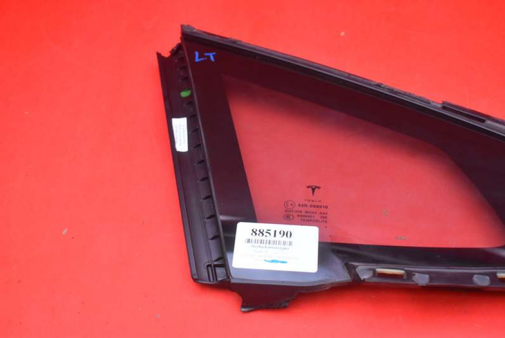 window bodywork left rear part rear 1026840-00-D TESLA MODEL S LIFT 16-21