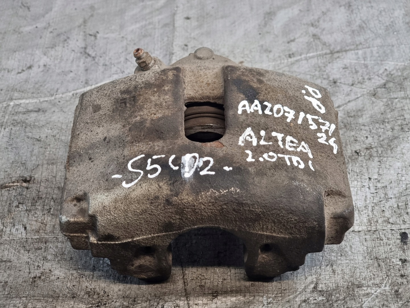 caliper brake right front SEAT ALTEA 2.0 TDI 103kW BKD 05r