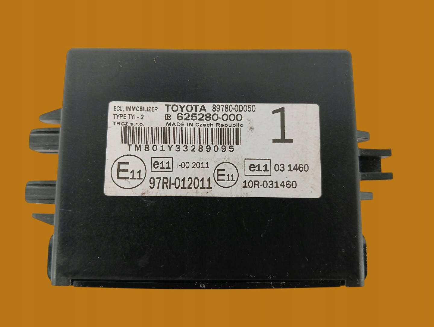 modulo IMMOBILIZER 89780-0D050 Toyota Yaris III (2011-2020)