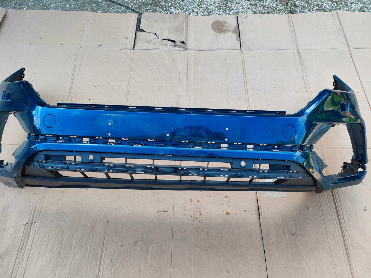 VW TOUAREG 3 III R-LINE front bumper front 760807039