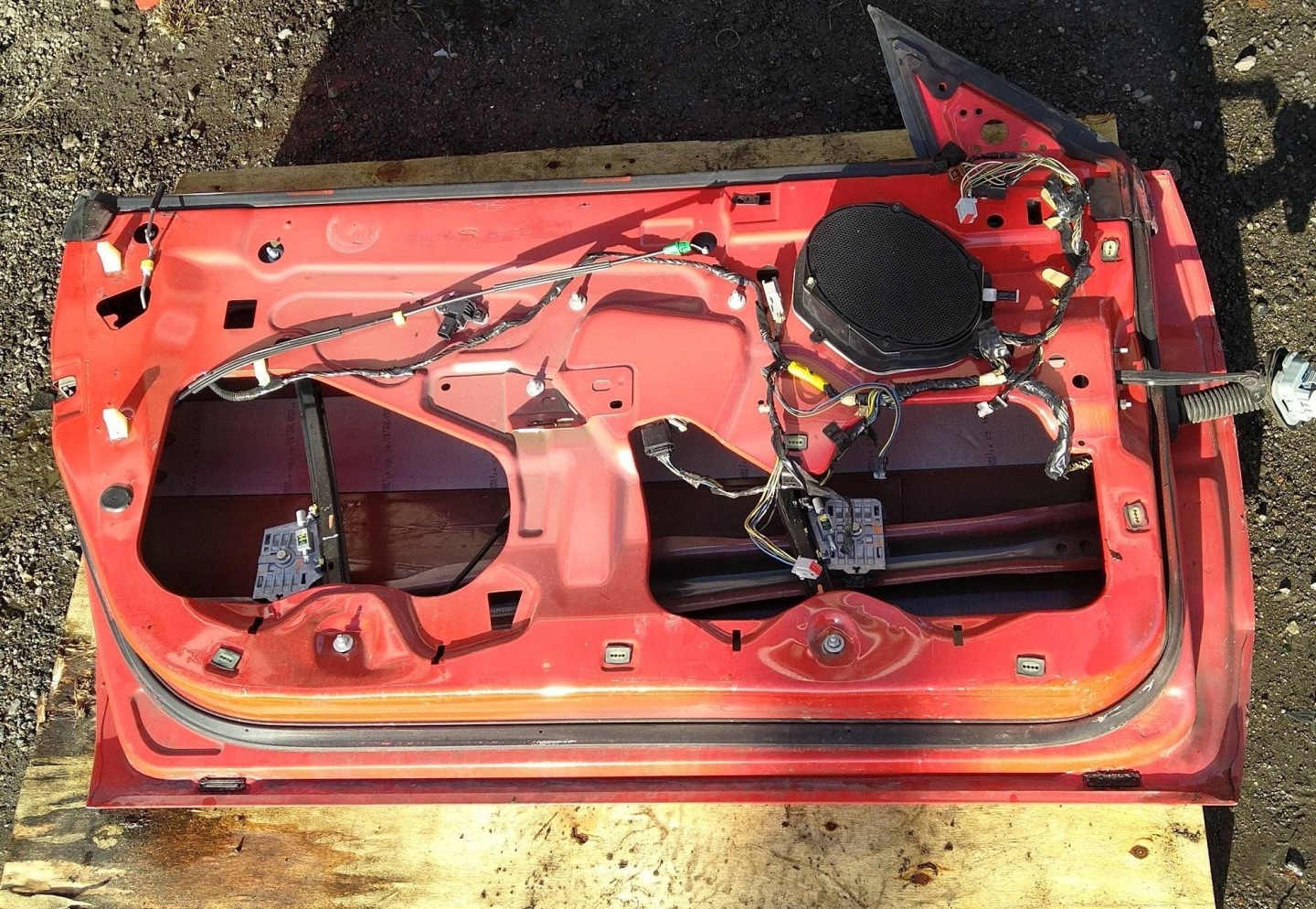 door front side left coupe Ford Mustang V GT 2010-2012