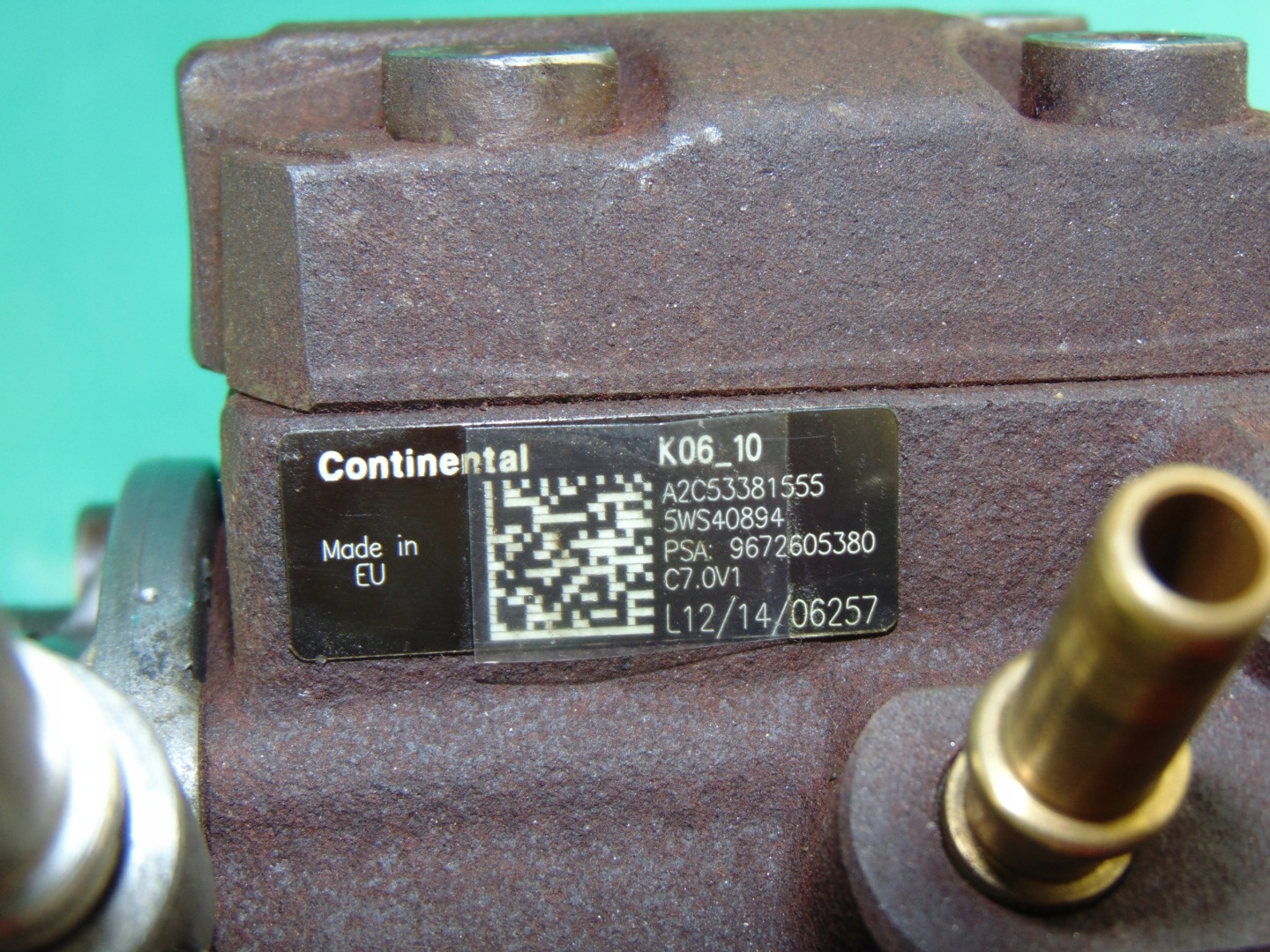 injection pump Citroen 5WS40894 9672605380 1,6 e HDI nice