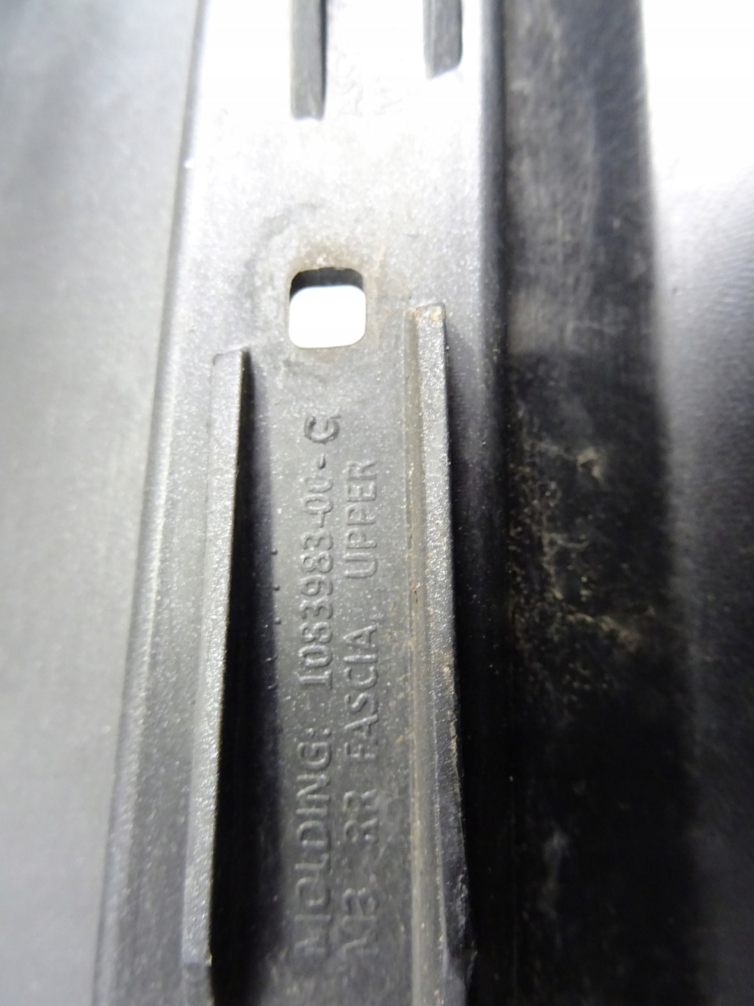 Tesla Model 3 bumper rear part rear
