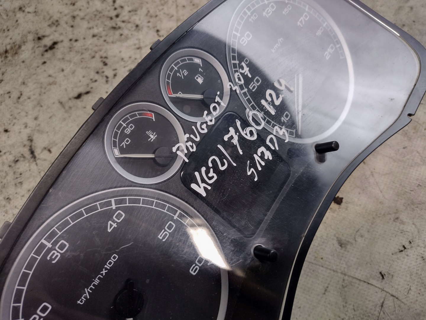 dials dials Peugeot 307 2,0HDI P9636708880E