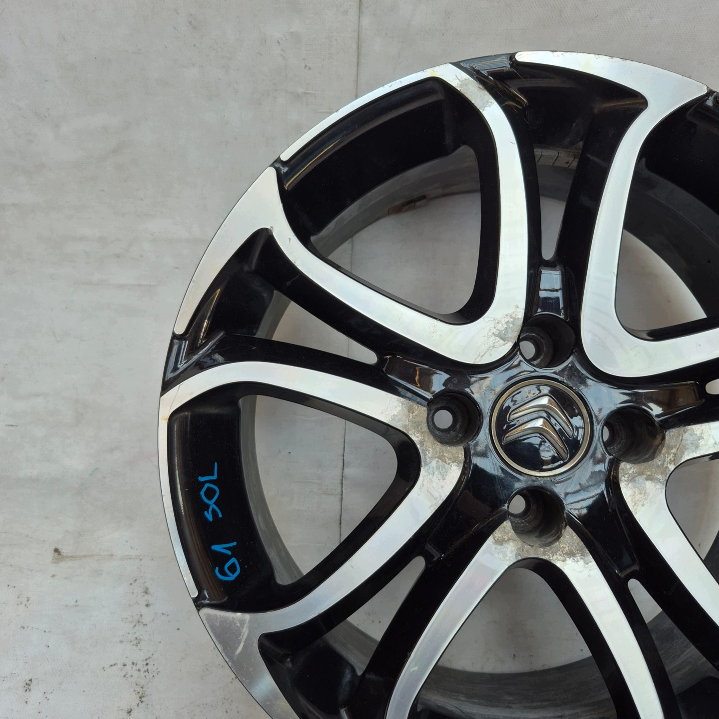 CITROEN disk hliníkový 17" KOMPLET WI1147017