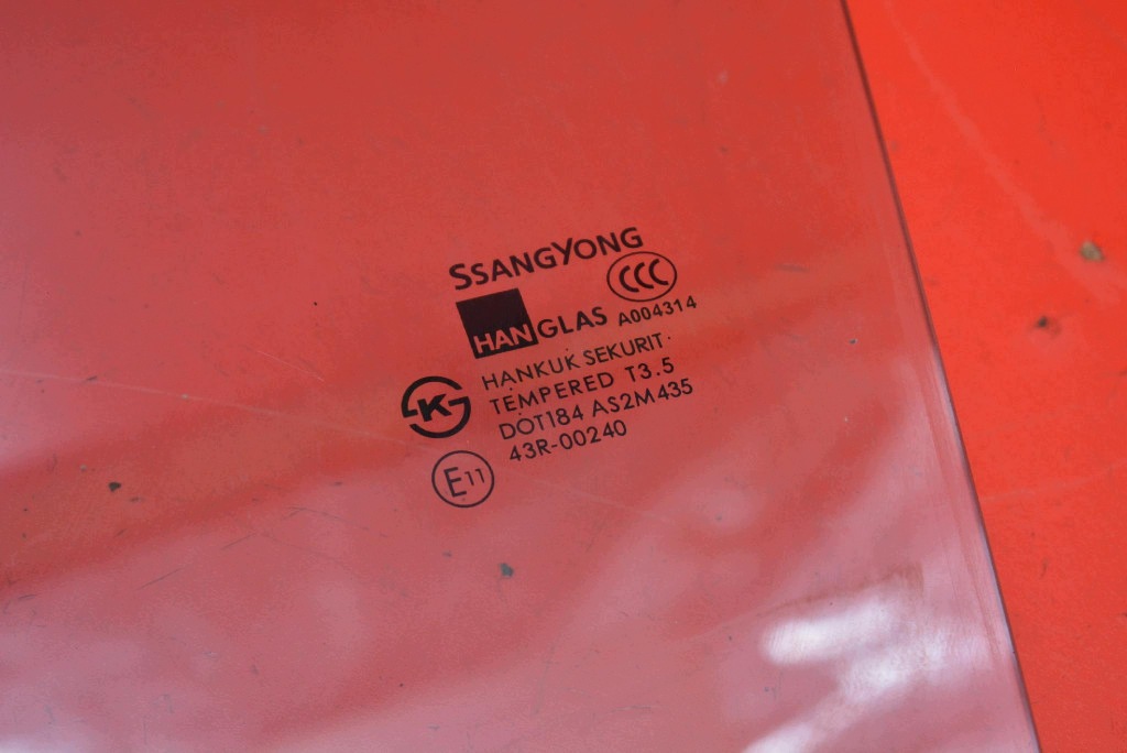 window side left front front SSANGYONG KYRON 05-07