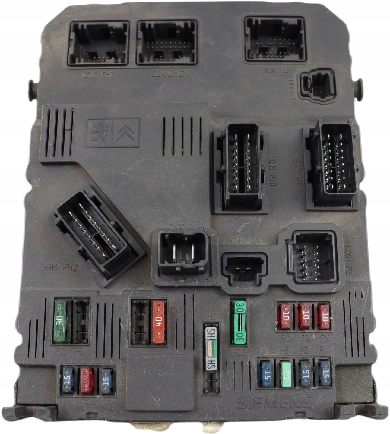 CITROEN PEUGEOT module control unit compartment BSI 9650584780 S118085120B