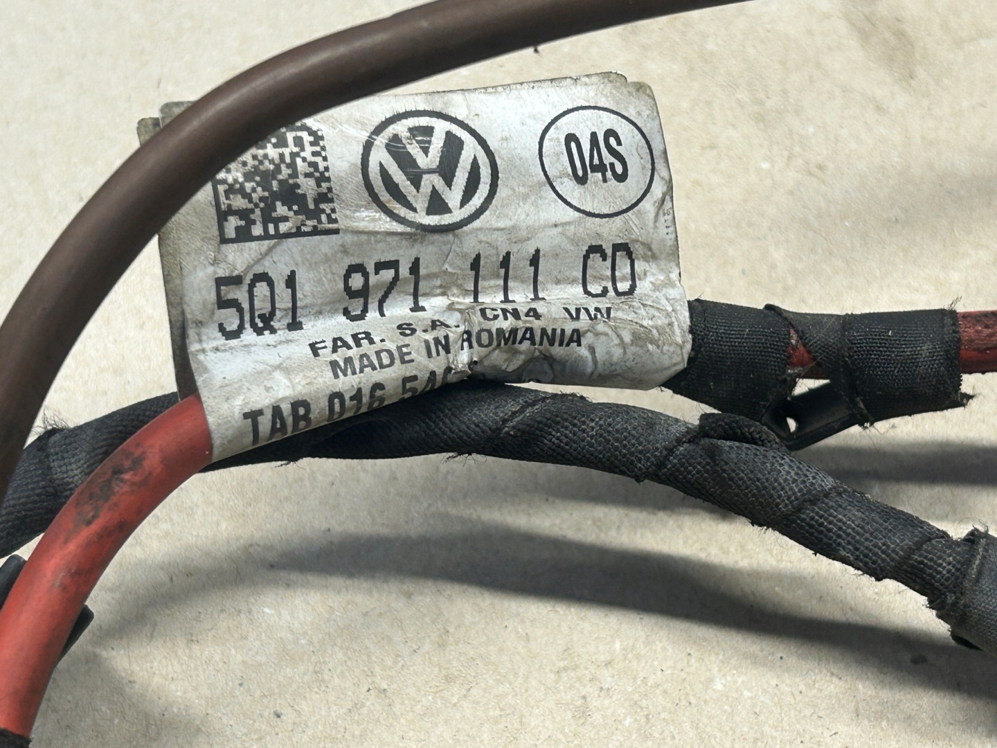 VW PASSAT B8 Kabelbaum Lenkgetriebe Lenkung 5Q1971111 CD
