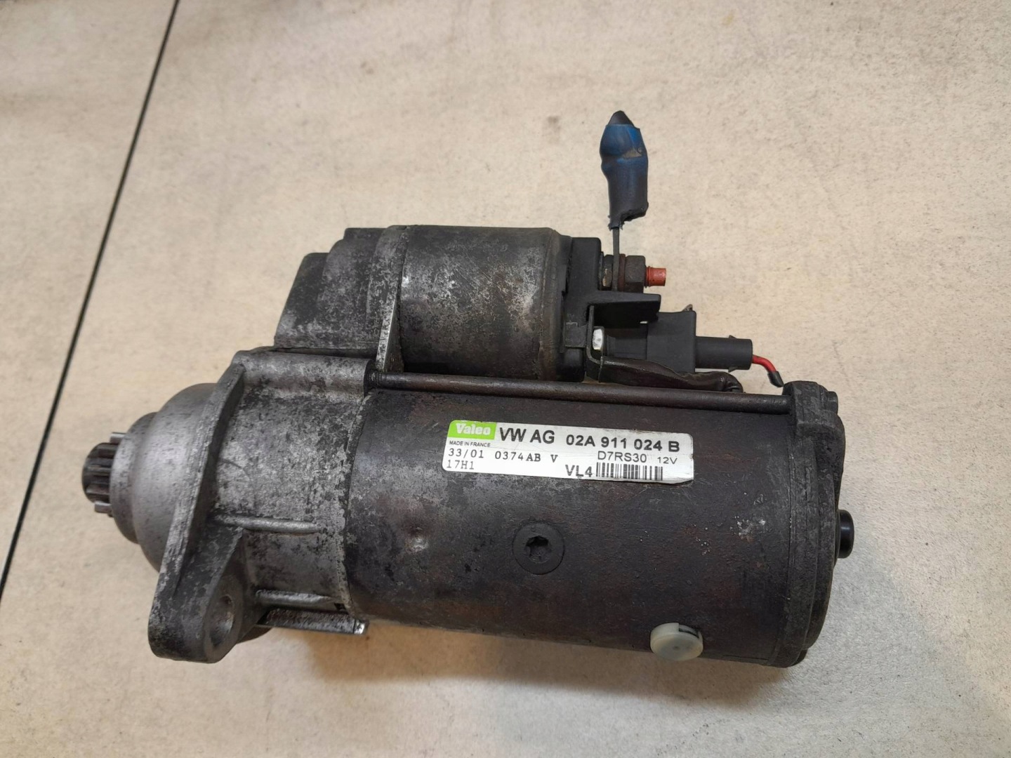 ROZRUSZIK AUDI A3 8L LIFT 1.9 TDI D7RS30