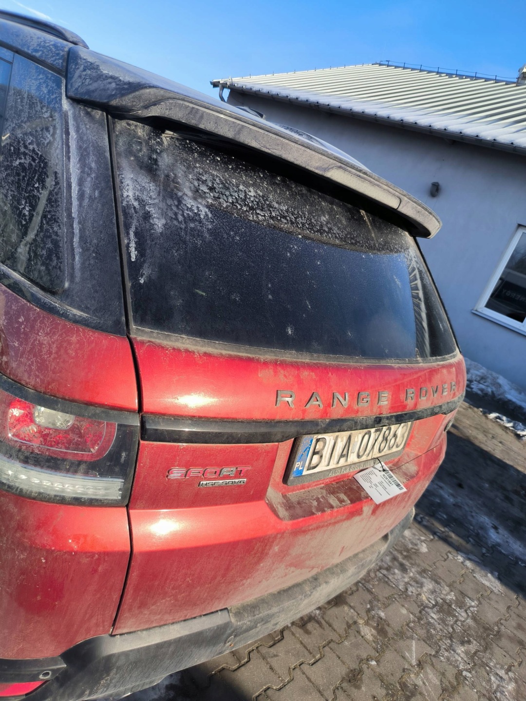 trunk door boot LAND ROVER RANGE ROVER SPORT L494