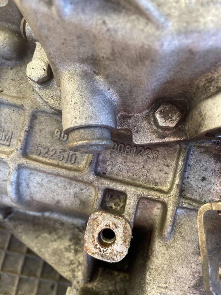 gearbox, OPEL VECTRA B 1.6 16V