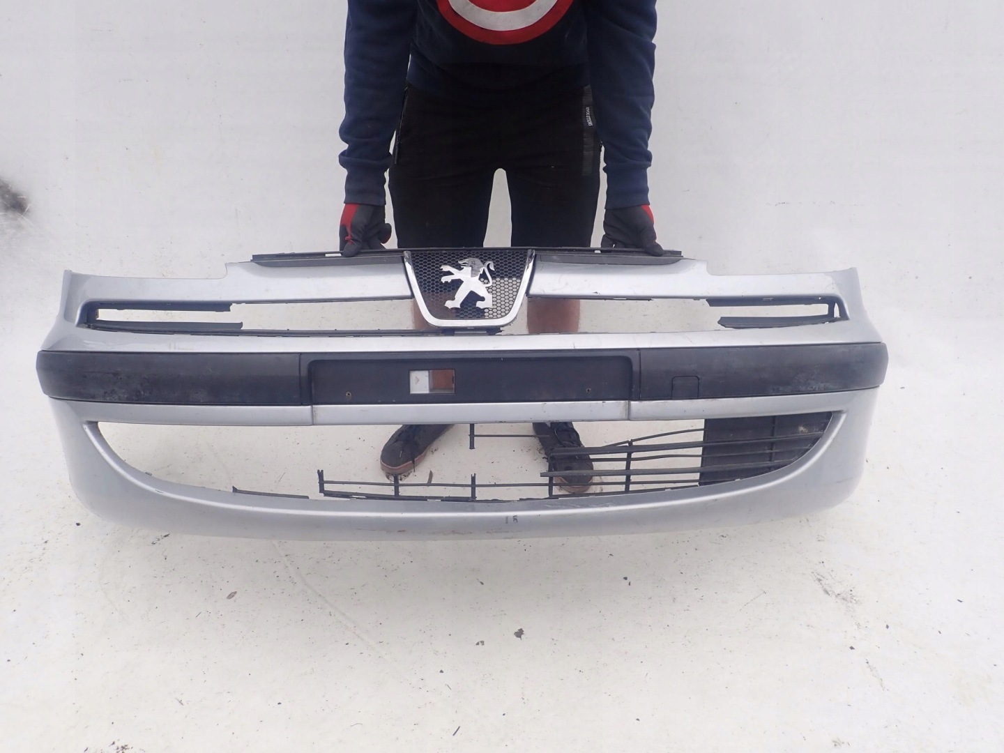 PEUGEOT 807 03-07 bumper front front