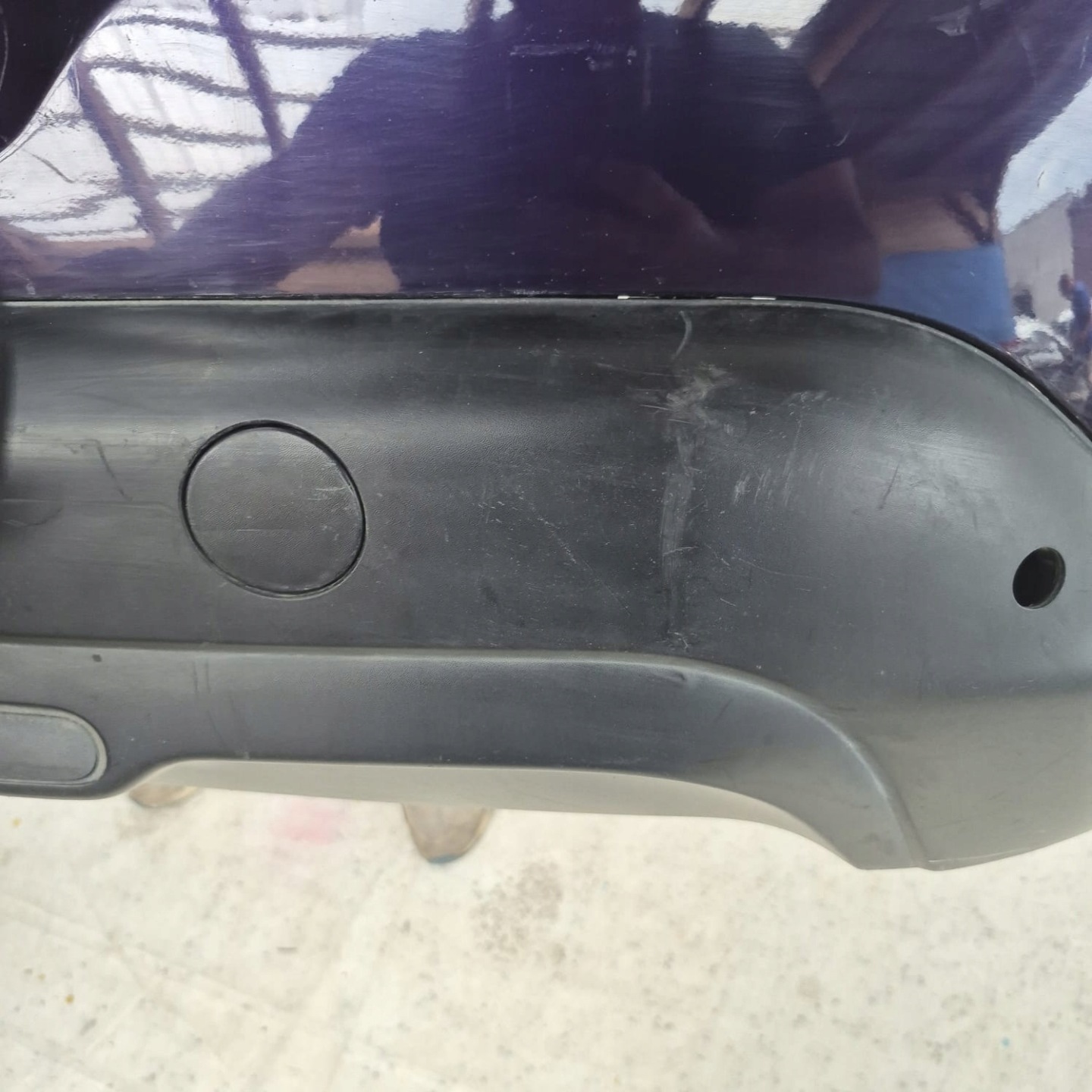 CITROEN C4 CACTUS 14-17 bumper rear part rear PDC