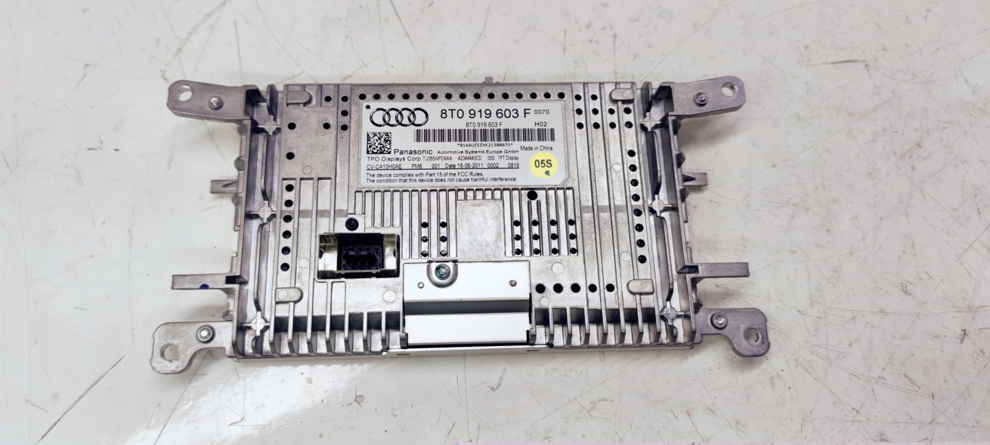 display MMI AUDI A4 B8 A5 Q5 8T0919603F