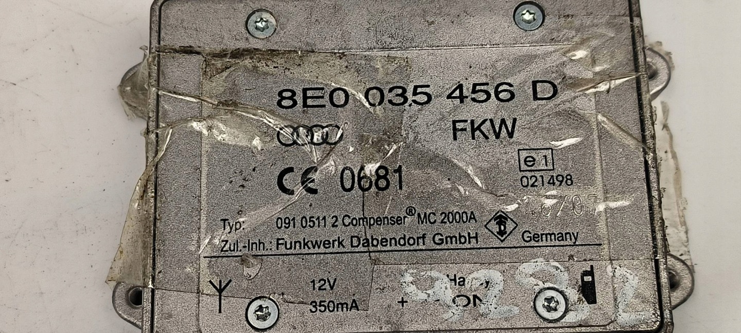 amplifier ANTENY 8E0035456D AUDI A6 C6