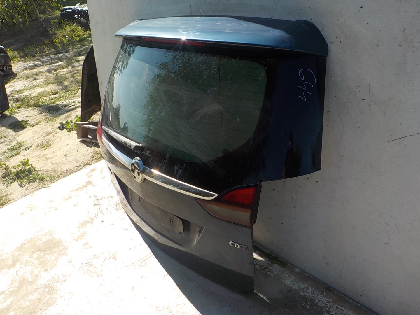 644 OPEL ZAFIRA C boot door rear
