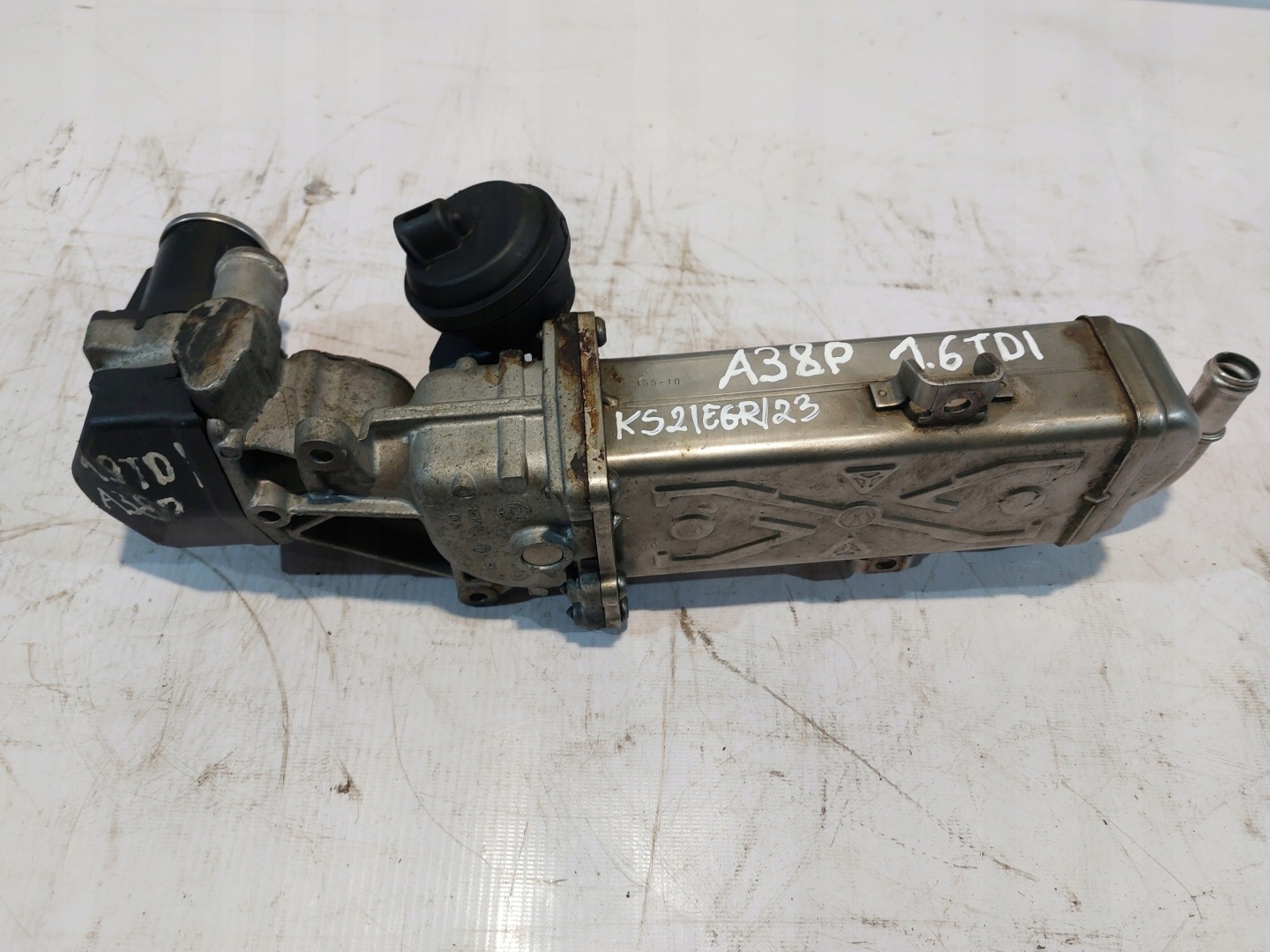 EGR radiator AUDI A3 8P 1.6TDI
