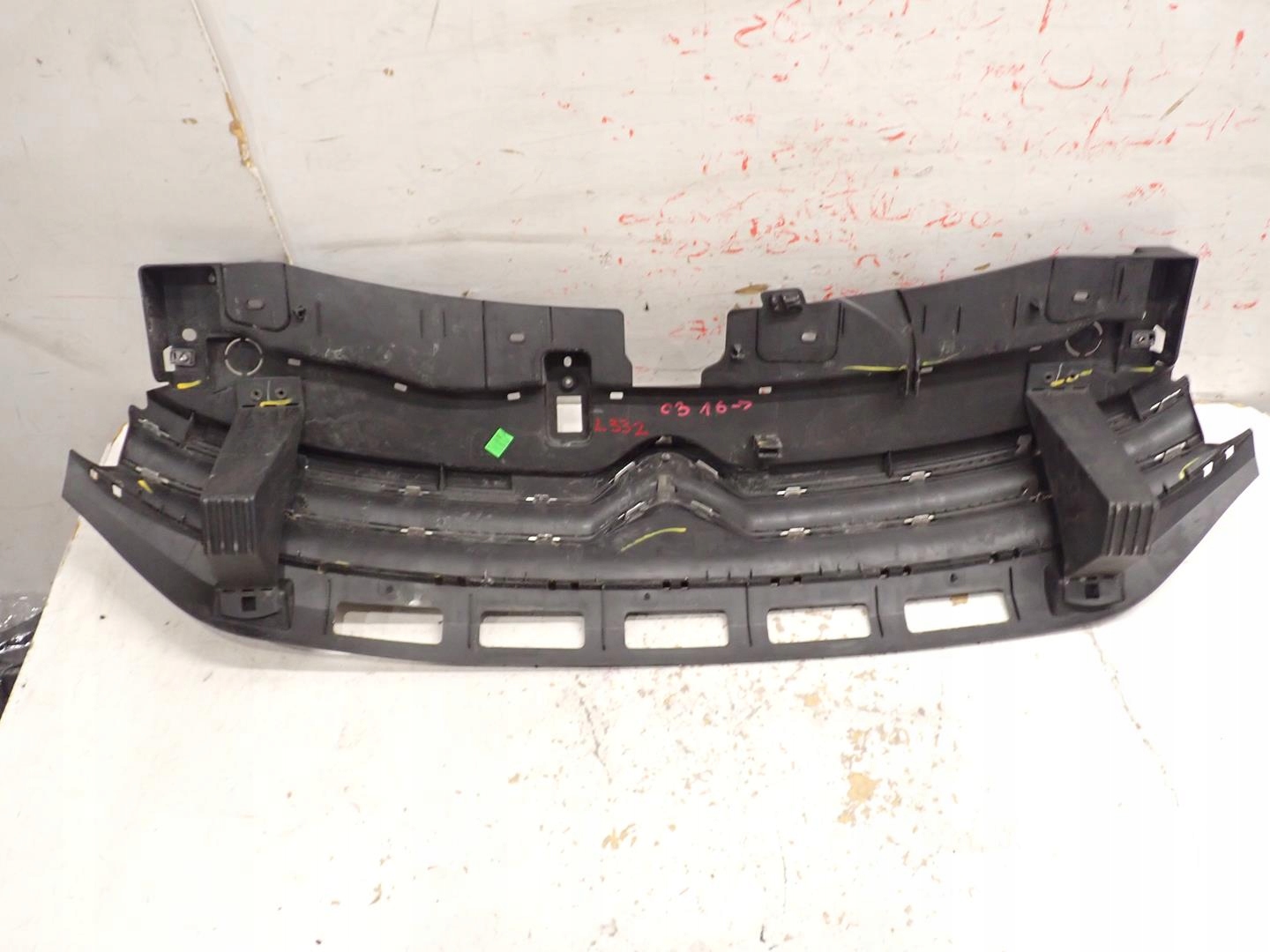grille CITROEN C3 III 2016- 9812063477