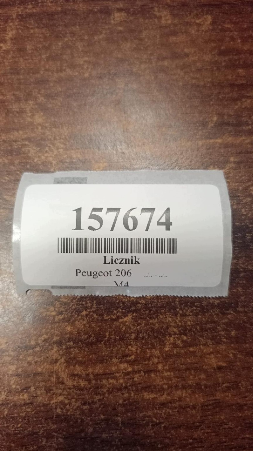 PEUGEOT 206 dials 9651740180